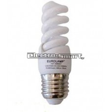 ΛΑΜΠΑ ΟΙΚΟΝΟΜΙΑΣ ΣΠΙΡΑΛ Ε27 8W (ΑΠΟΔΟΣΗ 40W)  Τ2 (ΚΟΝΤΗ) ΨΥΧΡΟ ΛΕΥΚΟ 6400Κ