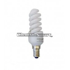 ΛΑΜΠΑ ΟΙΚΟΝΟΜΙΑΣ ΣΠΙΡΑΛ Ε14 8W (ΑΠΟΔΟΣΗ 40W)  Τ2 (ΚΟΝΤΗ) ΘΕΡΜΟ ΛΕΥΚΟ 2700Κ