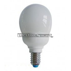 ΛΑΜΠΑ ΟΙΚΟΝΟΜΙΑΣ 10W (ΑΠΟΔΟΣΗ 50W) GLOBE (ΜΠΑΛΑΚΙ) ΜΙΝΙ E14 Τ2 220-240V ΘΕΡΜΟ ΛΕΥΚΟ 2700Κ