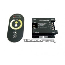 ΑΣΥΡΜΑΤΟ DIMMER- CONTROLLER ΜΕ ΤΗΛΕΧΕΙΡΙΣΤΗΡΙΟ 144W 12V - 288W 24V DC ΓΙΑ LED ΜΟΝΟΧΡΩΜΗΣ ΤΑΙΝΙΑΣ