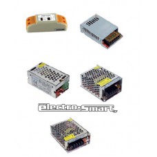 ΤΡΟΦΟΔΟΤΙΚΑ ΠΛΑΣΤΙΚΑ ΑΠΟ 230V ΣΕ 12V DC 5W - 60W IP20 ΓΙΑ LED ΤΑΙΝΙΕΣ