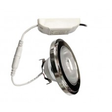 ΛΑΜΠΑ LED AR111 10W (ΑΠΟΔΟΣΗ 80W) G.53 COB ΝΤΙΜΑΡΙΖΟΜΕΝΗ (DIMMABLE) 240V ΘΕΡΜΟ ΛΕΥΚΟ 3000Κ 