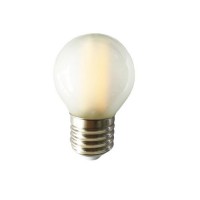 ΛΑΜΠΑ LED ΔΙΑΚΟΣΜΗΤΙΚΗ FILAMENT 4W (ΑΠΟΔΟΣΗ 40W) ΣΦΑΙΡΙΚΗ (ΜΠΑΛΑΚΙ) ΜΑΤ Ε27 3000Κ ΘΕΡΜΟ ΛΕΥΚΟ