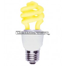 ΛΑΜΠΑ ΟΙΚΟΝΟΜΙΑΣ 15W (ΑΠΟΔΟΣΗ 75W) ΣΠΙΡΑΛ Ε27 Τ3 ΧΡΩΜΑΤΙΣΤΟΣ (ΚΙΤΡΙΝΟ)