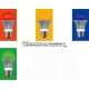 ΛΑΜΠΕΣ LED SMD Ε27 - E14 230V ΧΡΩΜΑΤΙΣΤΕΣ